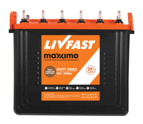 Livfast 210AH 12V Tubular Battery