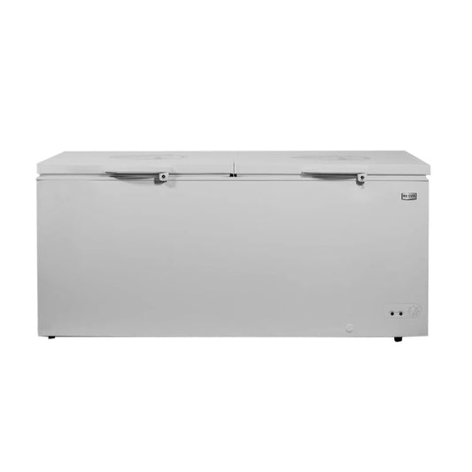 Nexus NX-695HC 600 Litres  Double Door Chest Freezer Silver