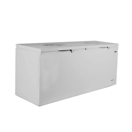 Nexus NX-695HC 600 Litres  Double Door Chest Freezer Silver