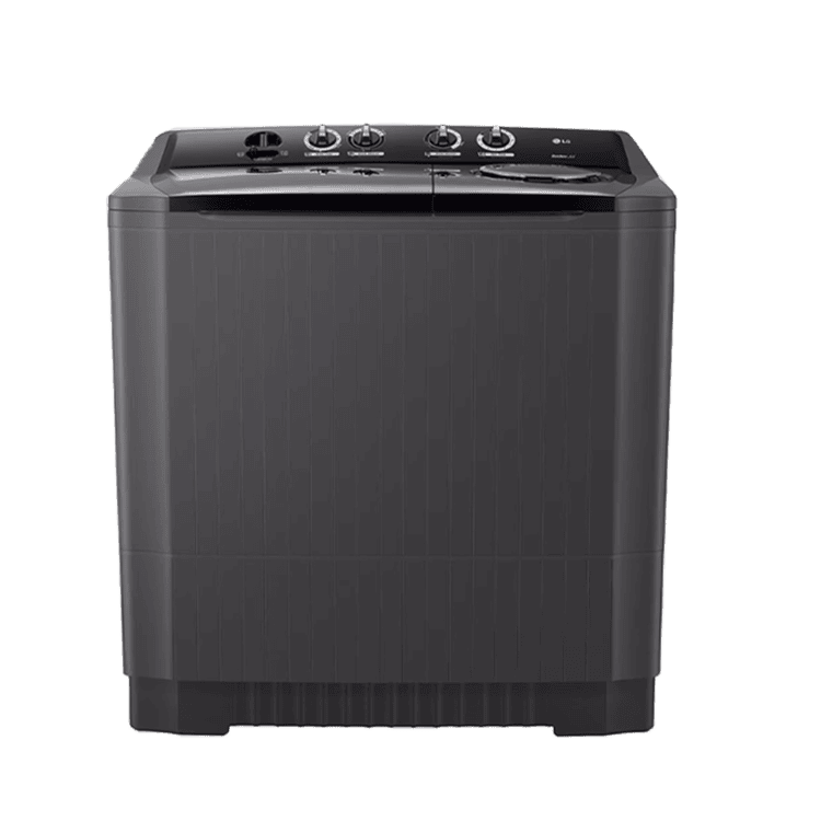 Lg 15kg Twin Tub Top Loader Washing Machine Black WM 1561