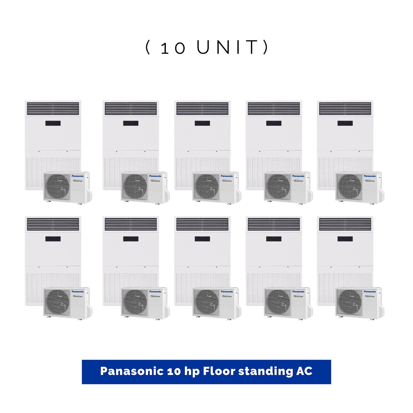 10 UNIT COMBO Panasonic 10hp Floor standing Air conditioner S-100PBY/100PWY.Save ₦1,671,600! 😱🛒 on this Deal