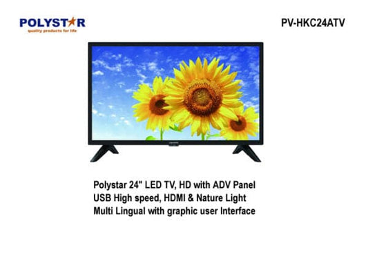POLYSTAR 24 INCHES DLED TV PV-HKC24ATV