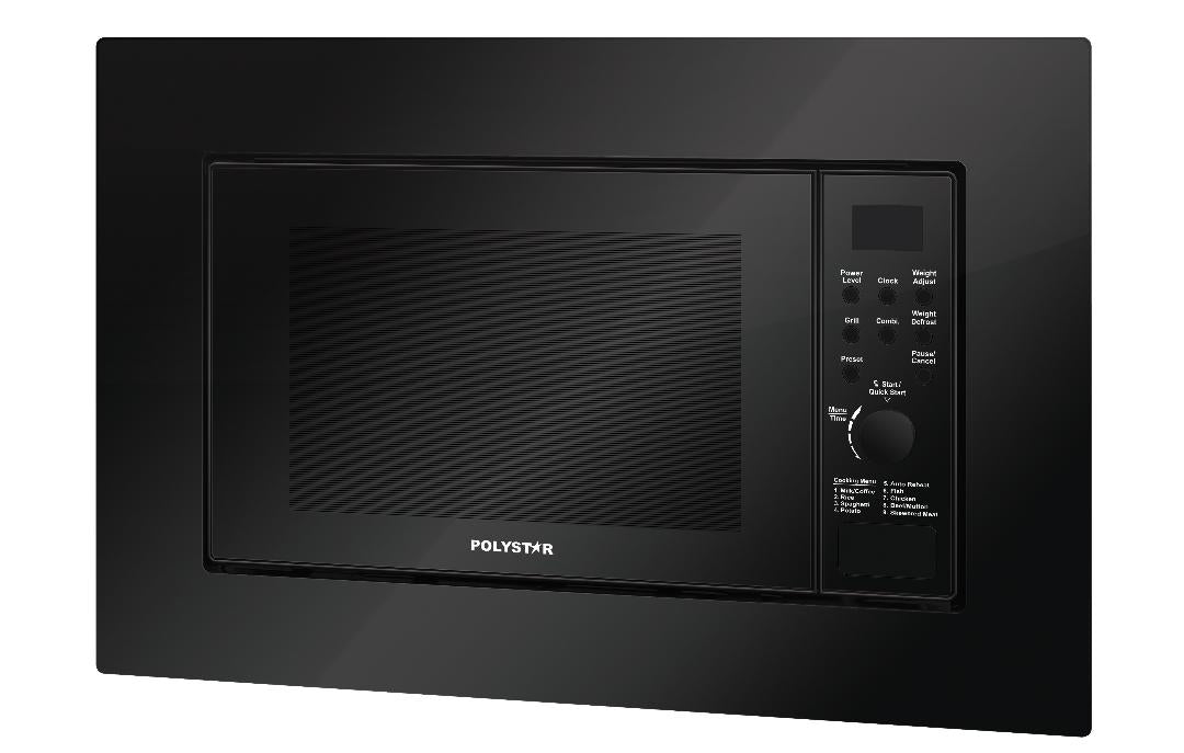 POLYSTAR 25 LITRES BUILT – IN MICROWAVE WITH GRILL PV-BD25BBL