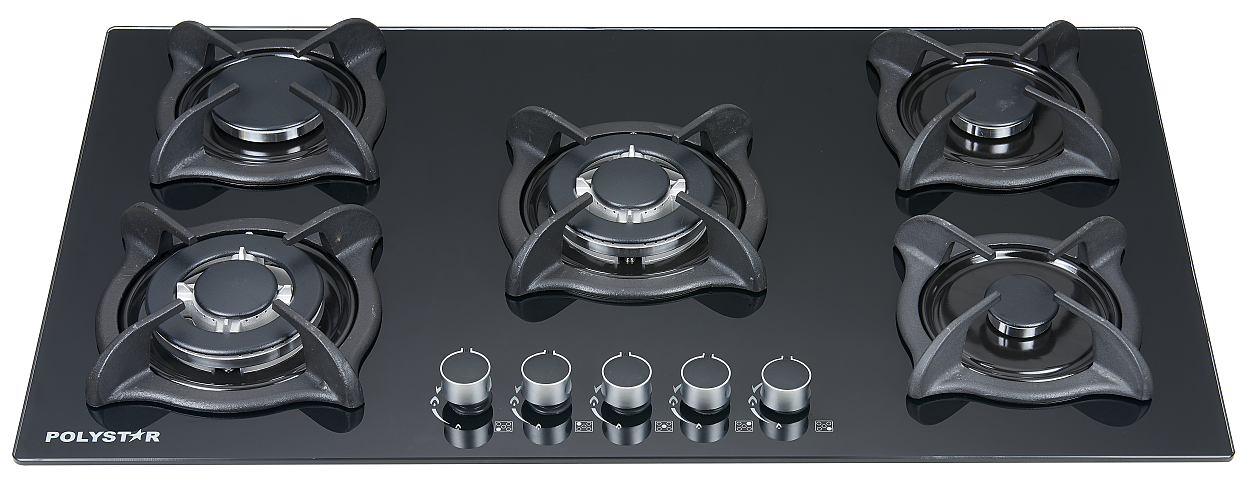 POLYSTAR  5 BURNER IN BUILT GAS COOKER  PV-B8705AGPS