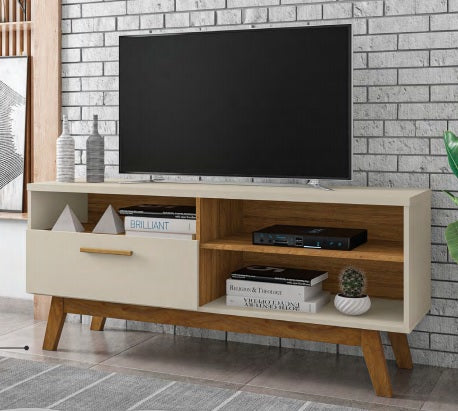 Maxi Paladio TV Stand - Offwhite/Cinamomo