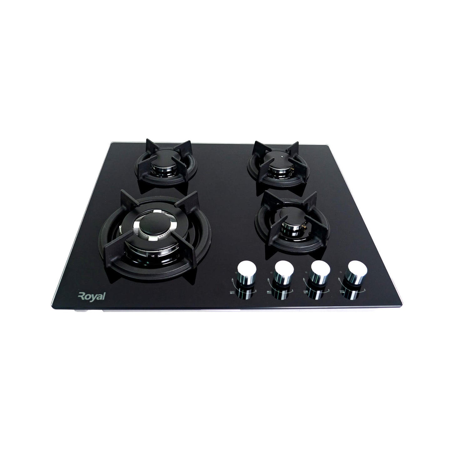 Royal 60cm Built-In Gas Hob with Auto Electric Ignition- RBGH60G4B