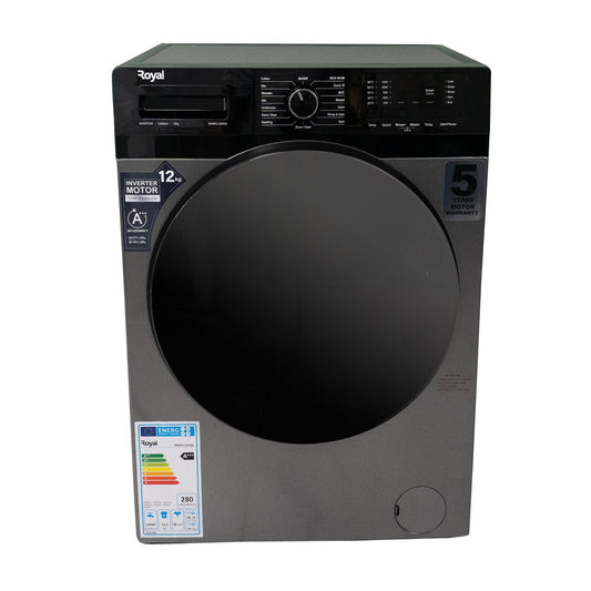 Royal 9KG Front Load Washing Machine with Anti Wrinkle Extra Rinse - RWMFL09HQG