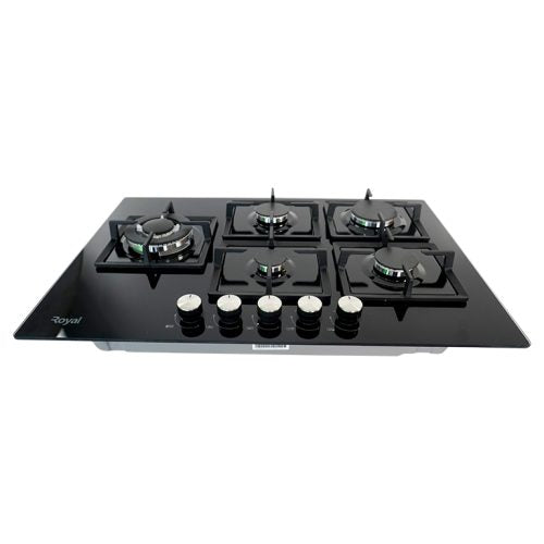 Royal 75cm Built-In Gas Hob with Auto Electric Ignition - RBGH75G7N