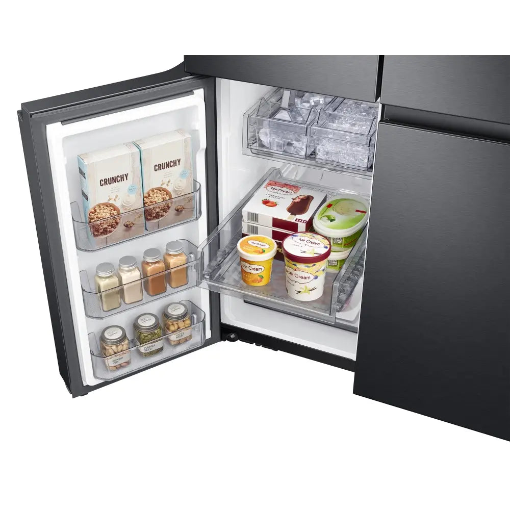 Samsung 646 Liters Bespoke Series 9 SpaceMax™ RF65DG960EB1 French Style Smart Fridge Freezer With Ice & Water Dispenser - Black