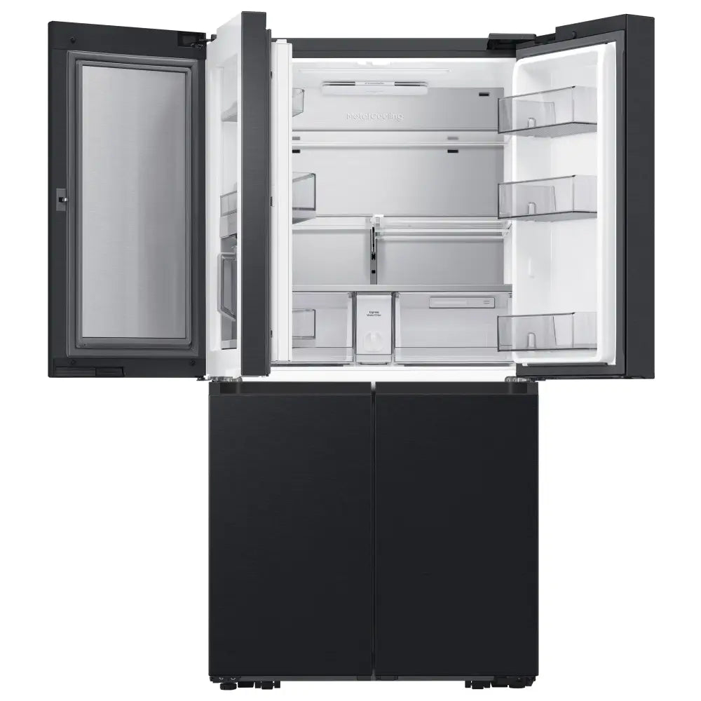 Samsung 646 Liters Bespoke Series 9 SpaceMax™ RF65DG960EB1 French Style Smart Fridge Freezer With Ice & Water Dispenser - Black