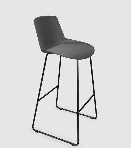 Actiu Noom Stool Multi-Purpose  Chair with Cantilever Frame ACTNM401038