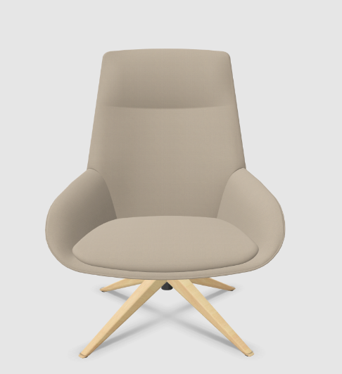 Actiu Noom Series 20 Arm Lounge chair ACTNM2221M90