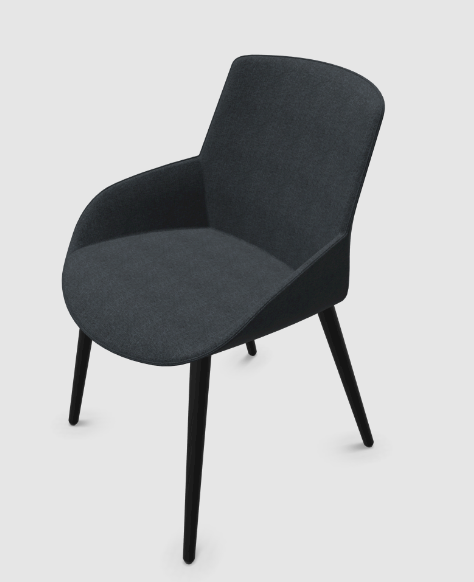 Actiu Noom Series 30 Arm Lounge chair ACTNM3218M19