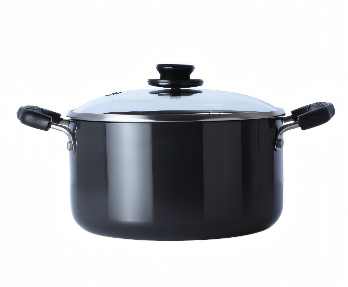 Flamingo Sauce Pot with Lid, Black, 20 cm, FL6809SP