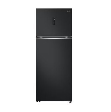 LG 491L Double door Top Mount Freezer Inverter Refrigerator with Ice Maker and Water dispenser REF F452PFAQ