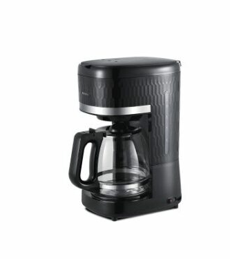 Maxi 1500w Fast Heating Anti-drip Coffee Maker Black CM1501WD