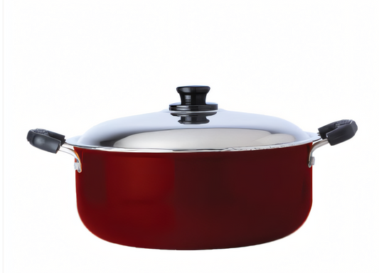 Flamingo Sauce Pot with Lid, Red, 25 cm, FL6800SP