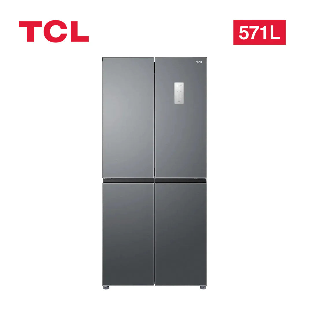 TCL 570 LITERS  INVERTER CROSS DOOR REFRIGERATOR P570CD
