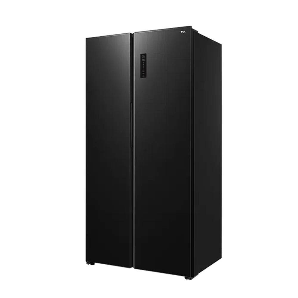 TCL 599L Side-by-Side Refrigerator Dark Inox – No Frost, Twin Eco Inverter P599CDBN