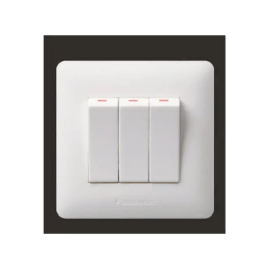 Panasonic Switch 3G 2W 10A WDBA5032-N