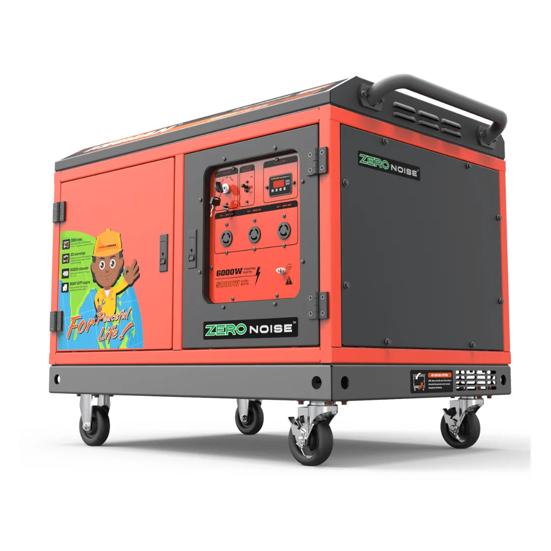 Firman 5.0kva Key Start Sound Proof Petrol Generator - SPS12000SE