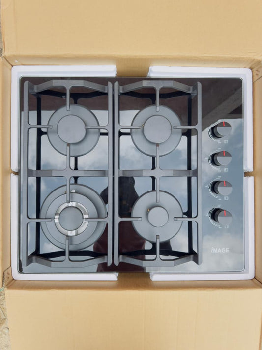IMAGE 4 BURNER BUILT IN GAS HOB IM-60GG-5B