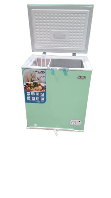 Nexus NX-160G 150 Litres  Chest Freezer Light green