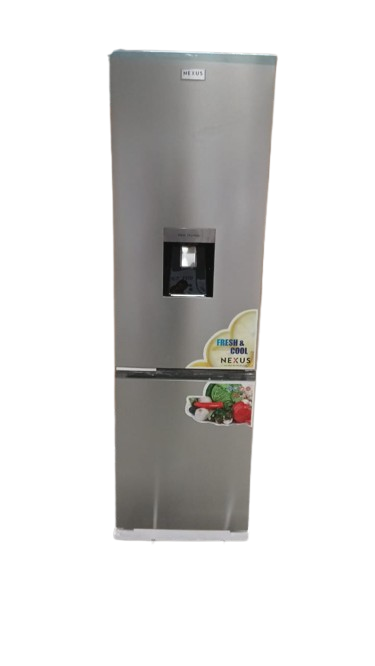 Nexus  290 Litres Bottom Freezer fridge with dispenser INOX NX-290D