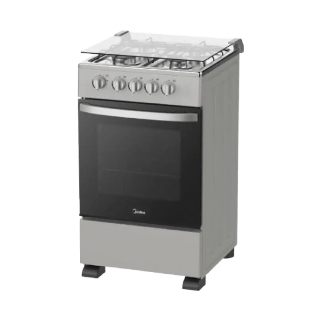 Midea 50x55 4 Gas Burner Standing Cooker 5055-4G082-S