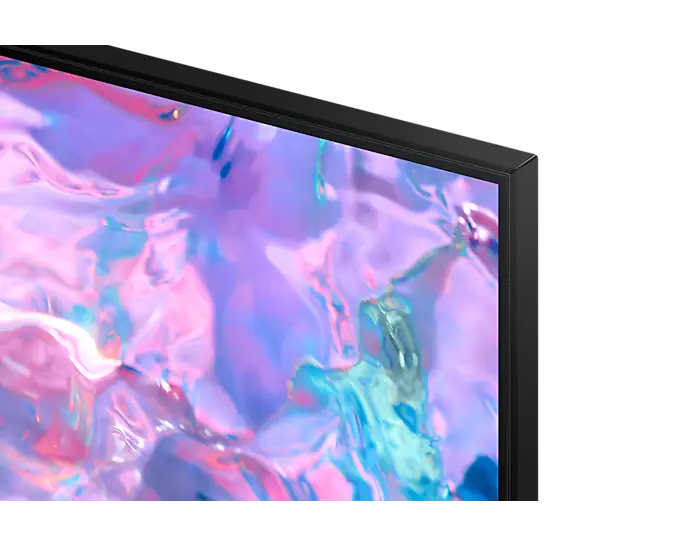 Samsung 65 Inch Crystal UHD 4K Smarthub 3-side bezeless design Google meet  UA65CU7000