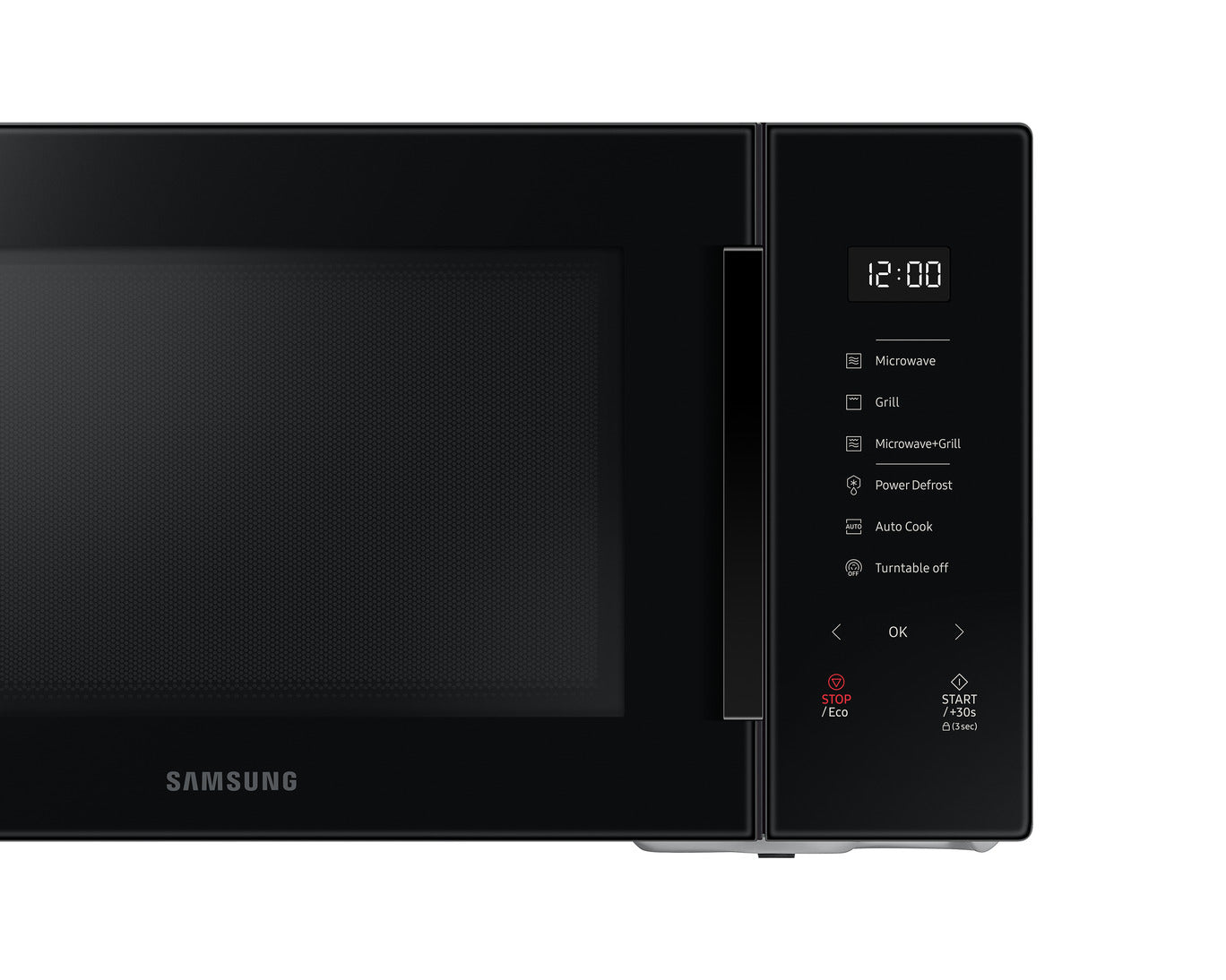 Samsung 30L Bespoke Grill Microwave with Home Dessert, MG30T5018AK/SG