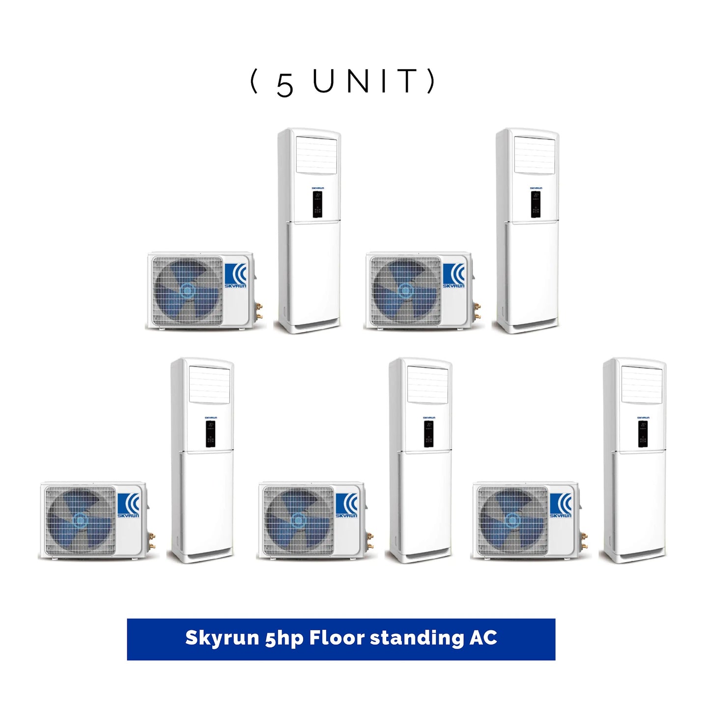 5 UNIT COMBO SKYRUN 5HP Floor Standing Air Conditioner KF-120LWC-AD/X Save ₦207,000! 😱🛒 on this Deal
