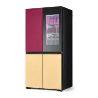 LG Cross Door Refrigerator 671L (GR-A24FDMMB) InstaView, MoodUP®, Objet Collection