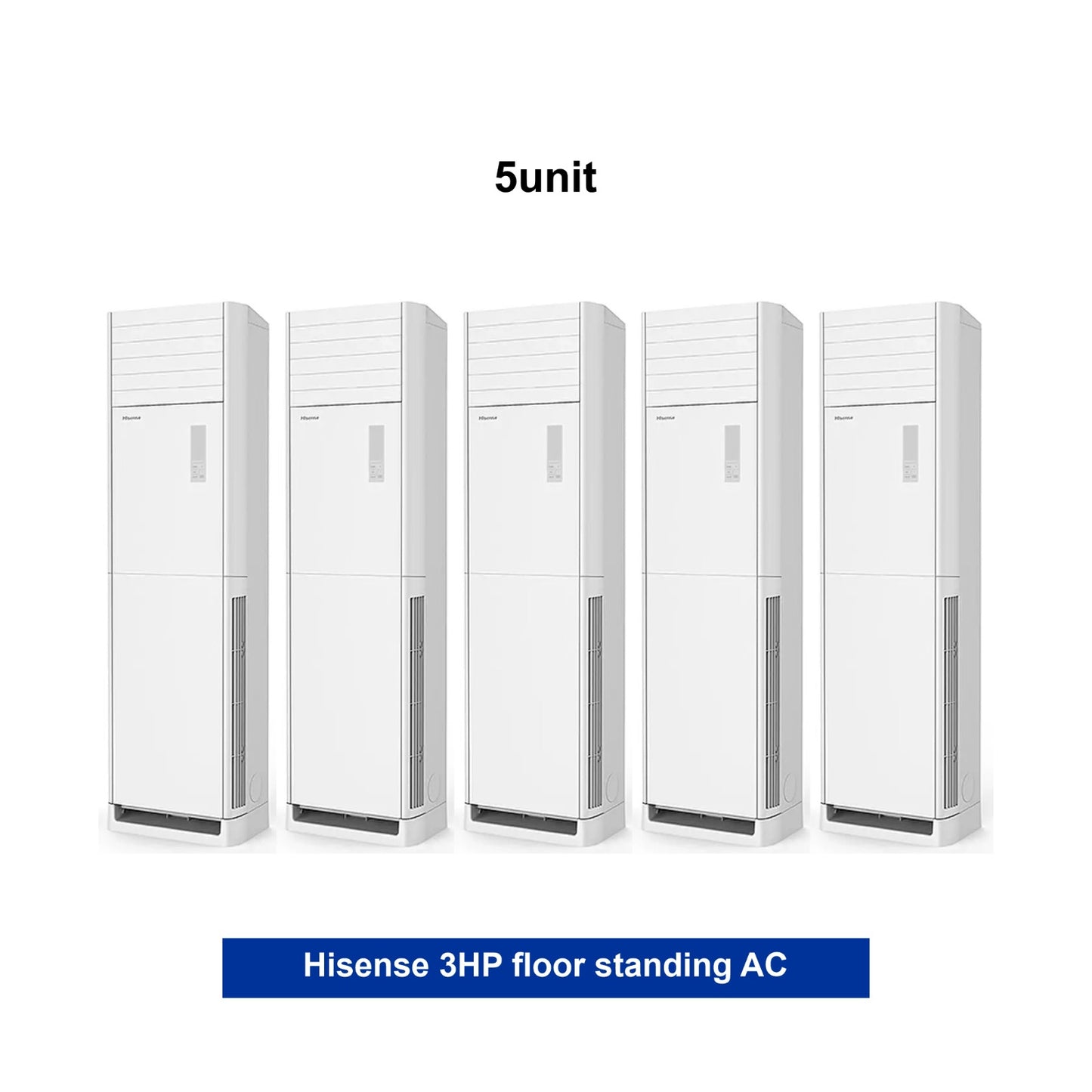 5 UNIT COMBO Hisense Floor Standing AC 3HP Inverter - HISFS3HPIN