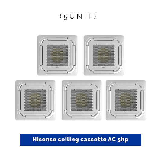 5 UNIT COMBO DEALS Hisense 2hp ceiling cassette Air conditioner HIS CEIL 2 0 HP Save ₦127,500! 😱🛒 on this Deal