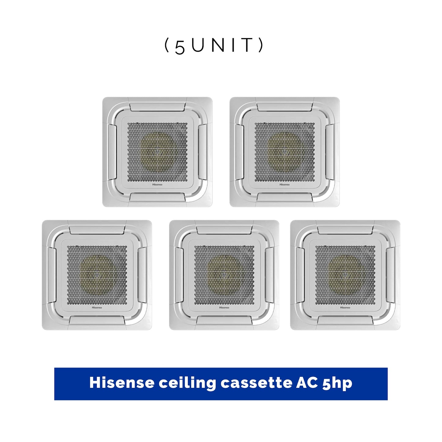 5 UNIT COMBO DEALS - Hisense 5hp Ceiling Cassette Air Conditioner HIS CEIL 5.0HP Save ₦252,000! 😱🛒 on this Deal