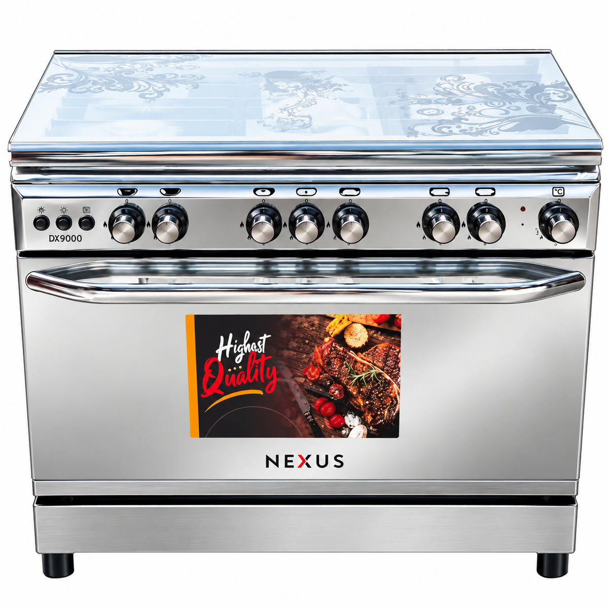Nexus 90X60 5 Gas Burner Cooker NX-8900S (5+0)