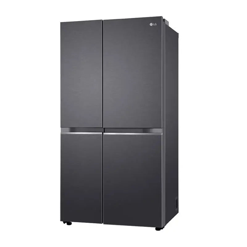 LG Side by side Refrigerator 674L GC-B257KQJW (Matte Black Finish)