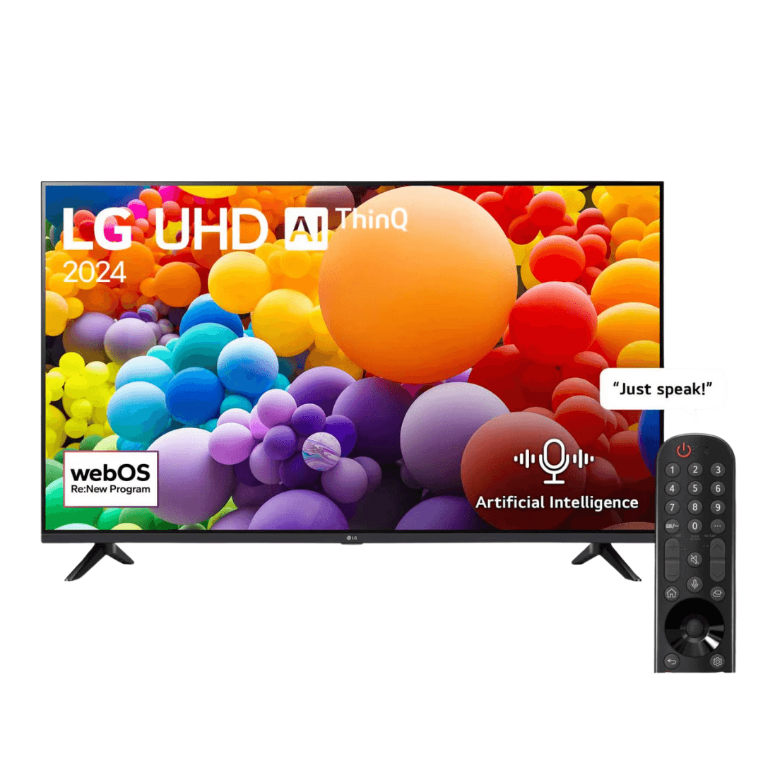 LG 65 Inch UHD AI Think 4K Smart Tv, Satellite, AV, 3 HDMI, 1 USB,DTV  65 UT73006LA