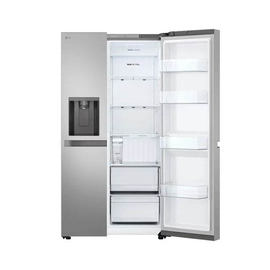 LG 674 Litres Side By Side Refrigerator with UVnano Water Dispenser  GC-L 257KLKW