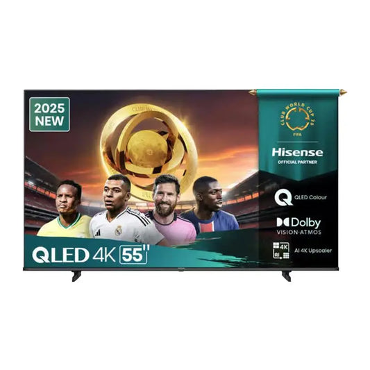 Hisense  55 Inch QLED 4K Smart TV  WITH Quantum high colour 55Q6Q