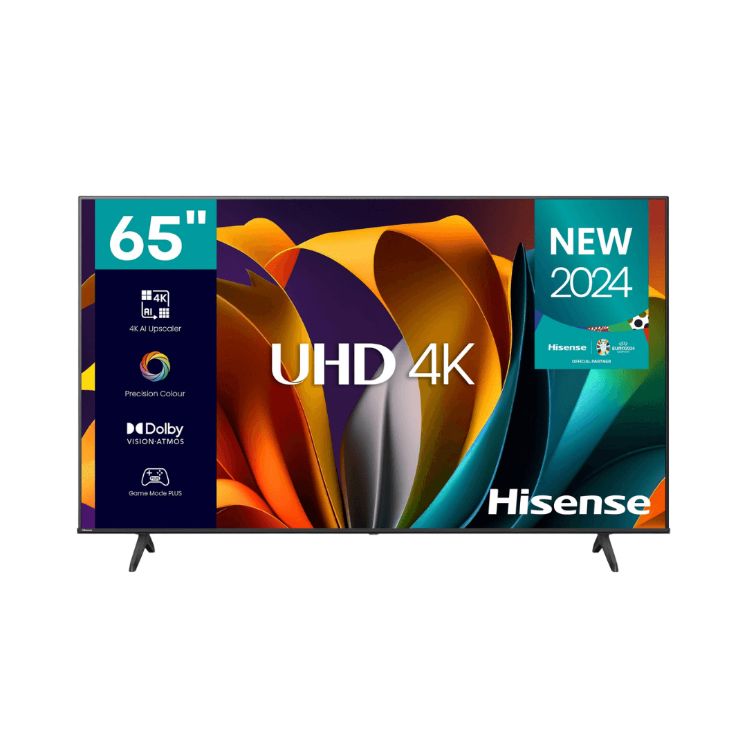 Hisense 65 Inch Class A6 Series 4K UHD Google Smart TV with Free wall Bracket 65A6N