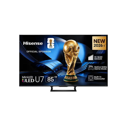 Hisense  85 Inch ULED 4K Smart TV Mini-LED 144Hz Hi-QLED Gaming TV TV 85U7S