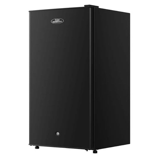 Haier Thermocool  HR-135BA R6 SLV 93 Liters Single Door Refrigerator Black