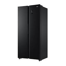 Haier Thermocool  HRF-520IBS BLK 520 Litres Side By Side Refrigerator