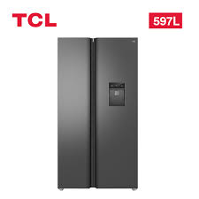 TCL 597L SIDE BY SIDE INVERTER NO-FROST FRIDGE P650SBS