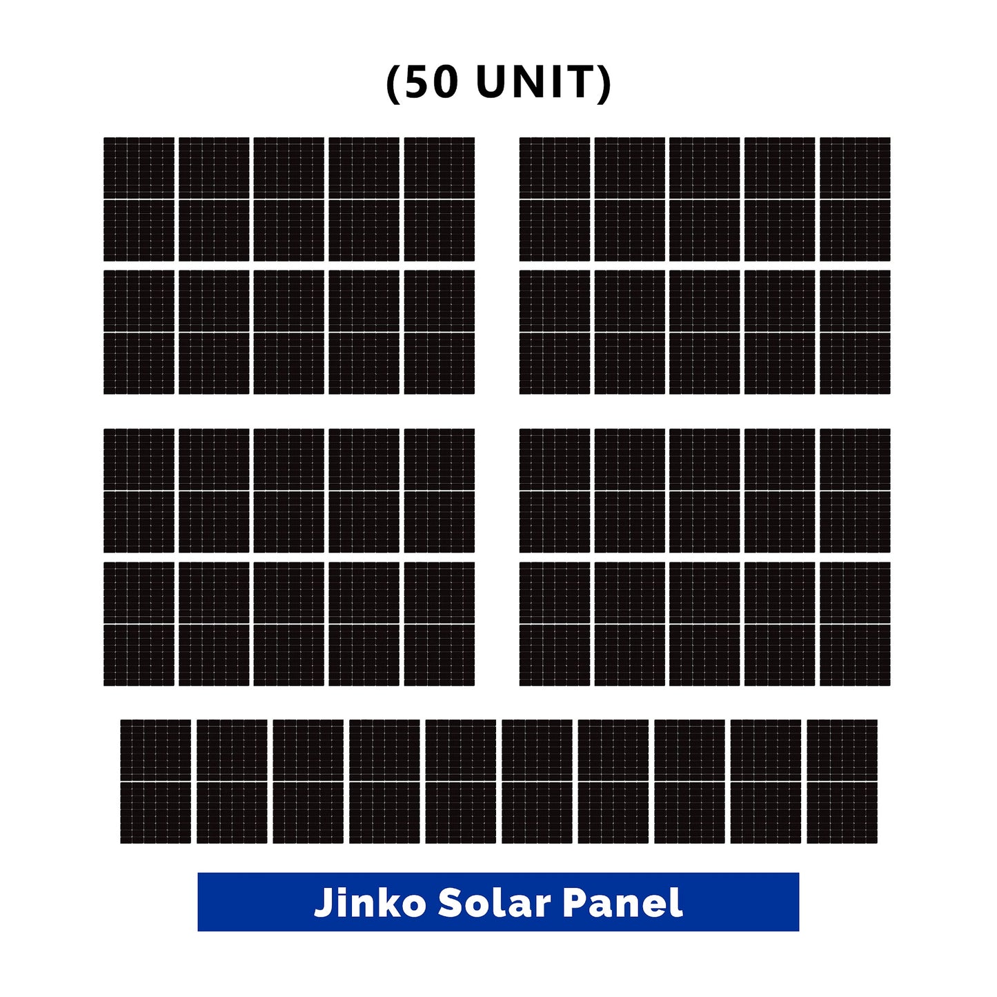 50 UNIT COMBO Jinko 620W Solar Panel Half Cut Monocrystalline -620N-66HL4M-V. Save ₦248,000! 😱🛒 on this Deal