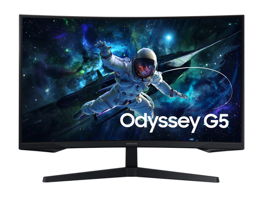 Samsung Odyssey G5 27-inch QHD Curved Gaming Monitor 165Hz 1ms, LS27CG552EM