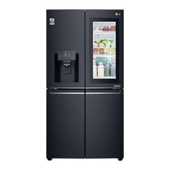 LG GR-X31FTKHL 889L InstaView™ Door In Door® Side by Side Refrigerator REF 31 FTKHL