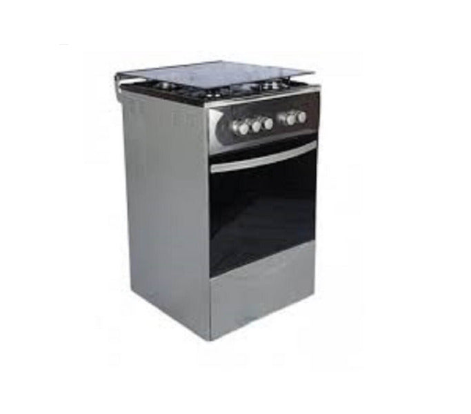 Maxi 50*50 3 Gas Burner + 1 Electric Hotplate Standing Cooker  505031INOX